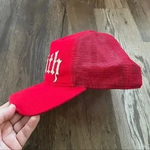 Faith Connexion | Accessories | Faith Connexion Red Trucker  display picture 1